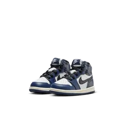 Toddler's Air Jordan 1 Retro High - MIDNIGHT NAVY/BLACK-WHITE-SAIL