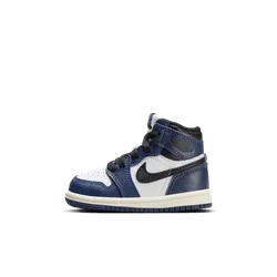 Toddler's Air Jordan 1 Retro High - MIDNIGHT NAVY/BLACK-WHITE-SAIL