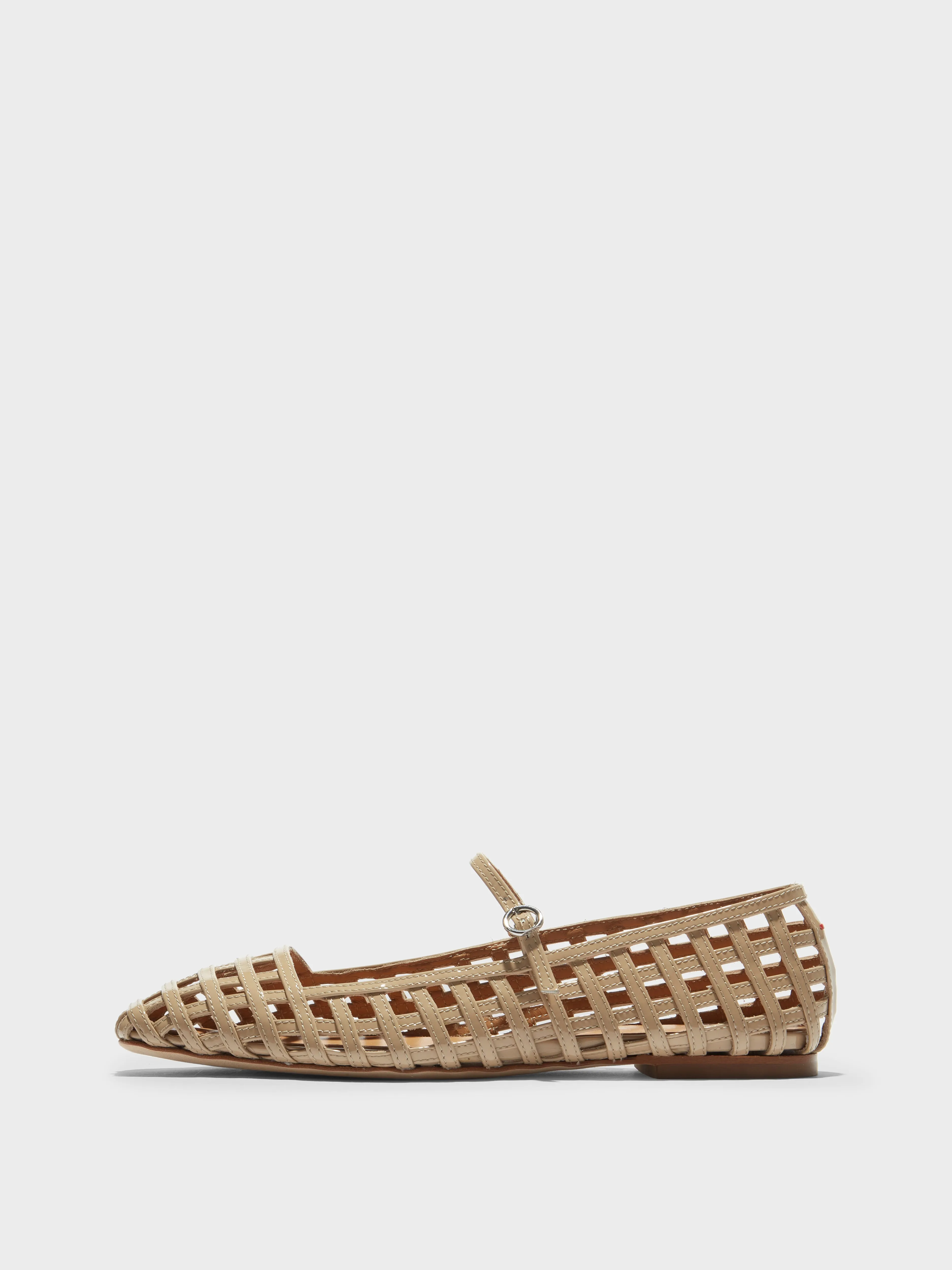 Uma Caged Mary-Jane Flats