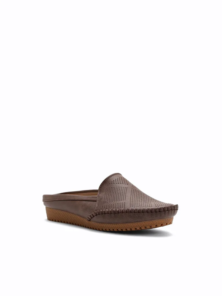 Verbena Flat Mules