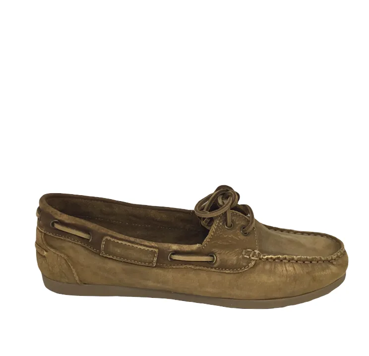 Wild Rhino Maple Leather Boat Shoe