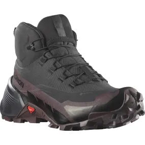 Women's Salomon Cross Hike 2 Mid GORE-TEX Hiking Boots Black/Chocolate Plum